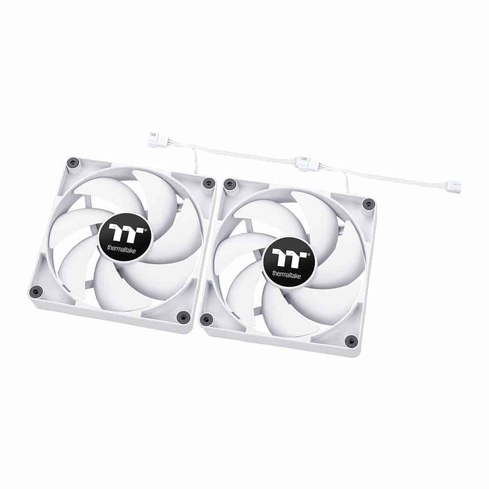 (image for) Thermaltake CT140 140mm White Fan 2-Pack